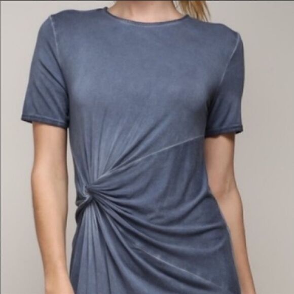 Mineral Washed Twist Dress - Picture 5 of 7